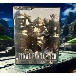 Final Fantasy XII: Strategy Guide (Brady Games/PS2) Art Collection Book NEW